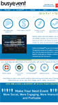 Mobile Screenshot of busyevent.com